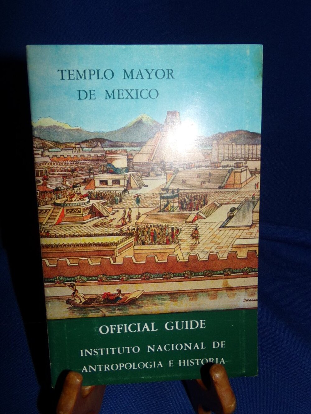 Templo Mayor De Mexico Official Guide- Mexico City - Vintage Archaeology Booklet